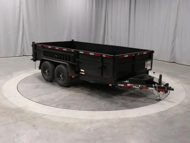 7 X 14 Carry-On Patriot Dump 14K Trailer