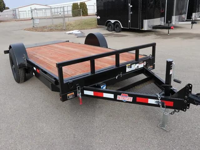 7 X 16 Full Bed Single Axle Tilt 7K Trailer