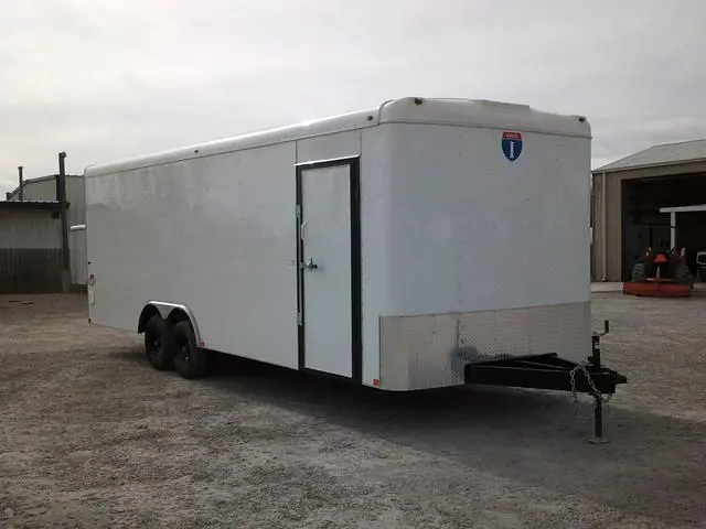 102 X 24 Victory Enclosed Car Carrier Trailer