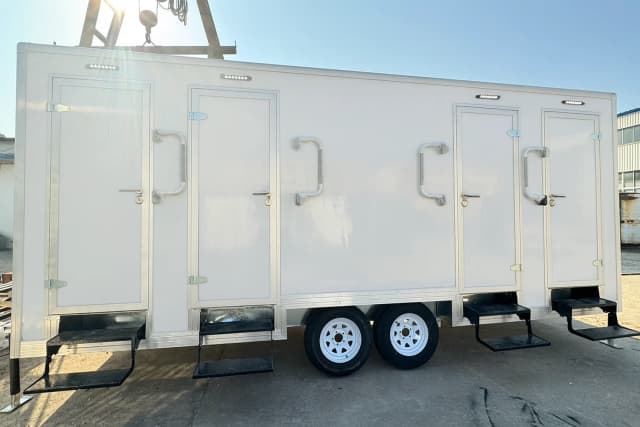 4-Stall Luxury Restroom Trailer