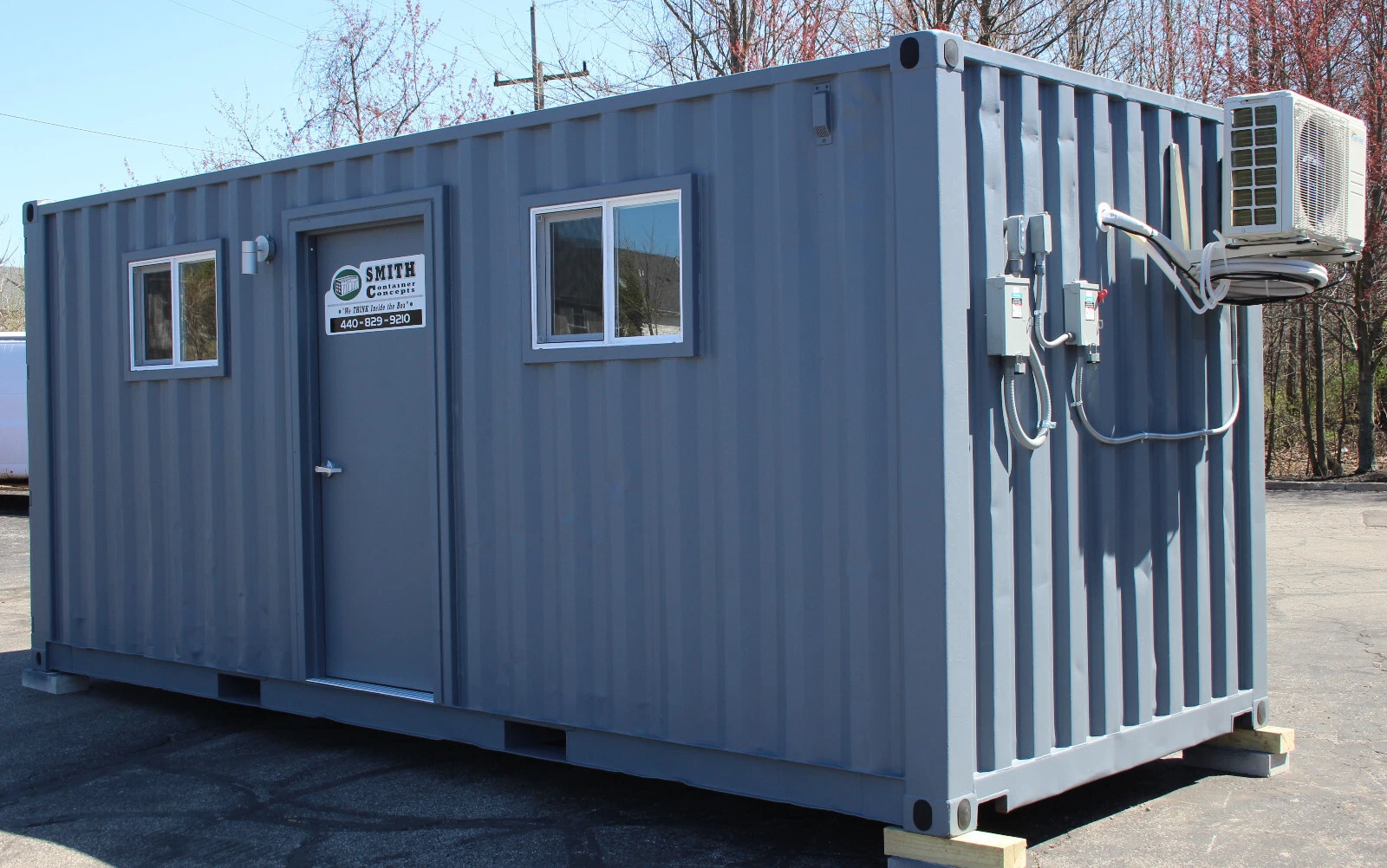 20ft Shipping Container Office – Modified