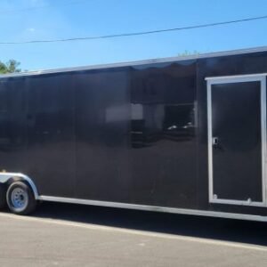 8.5 x 32 enclosed car hauler for sale