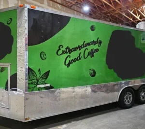 Used coffee concession trailers
