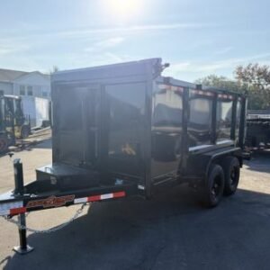 D2E 6x12x4 Telescopic 10K Dump Trailer
