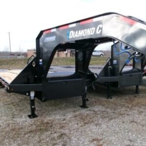 2025 Diamond C FMAX210 102″x 30′ 25k Equipment Trailer With MAX Ramps Stock #295528 Gooseneck Trailers – Spencer Trailers
