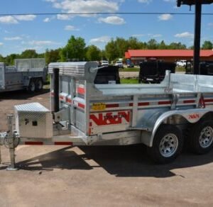 2023 N&N 6×10 Galvanized 5T Dump Trailers