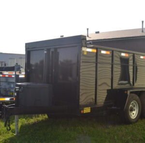 203 Competition Trailers 6×12 7 Ton Dump – High Sides