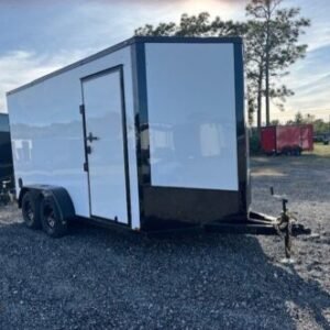 2026 Spartan 7 x 14 Enclosed Cargo Trailer 7k GVWR